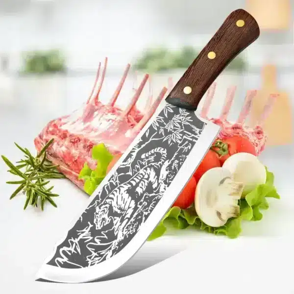 Multifunctional Artisan Forged Steak Knife
